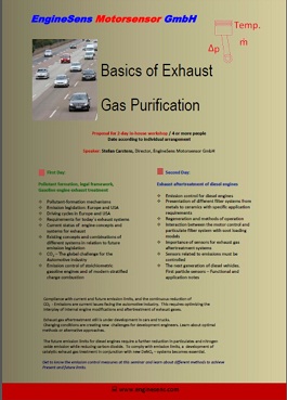 Basics of Exhaust Gas Aftertreatment