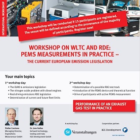 WLTC RDE Workshop small